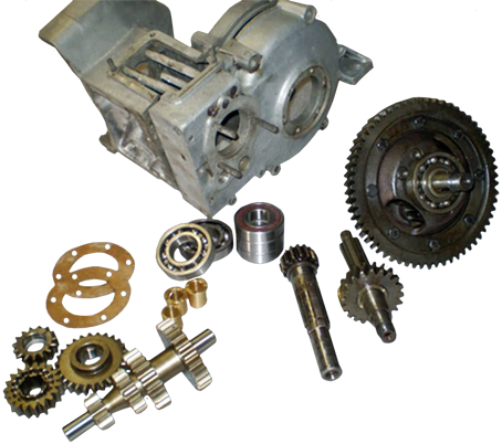 Getriebe trocken, DKW F5, F7,  F8, IFA F8, P70 im Austausch 